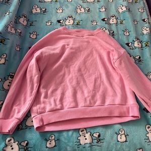 Long sleeve cotton sweater